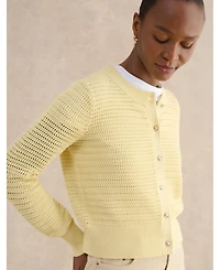 Hobbs London Women's Felicity Regular-Fit Cotton Cardigan