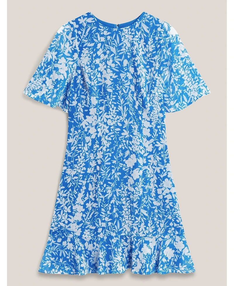 Hobbs London Women's Iona Floral Print Mini Dress