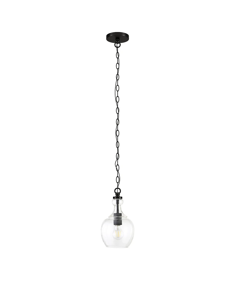 Hudson & Canal Verona 7" Wide Metal Pendant