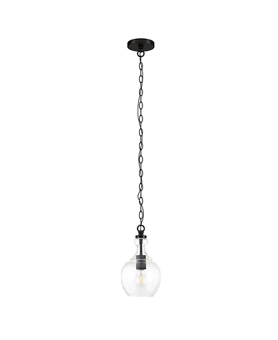 Hudson & Canal Verona 7" Wide Metal Pendant