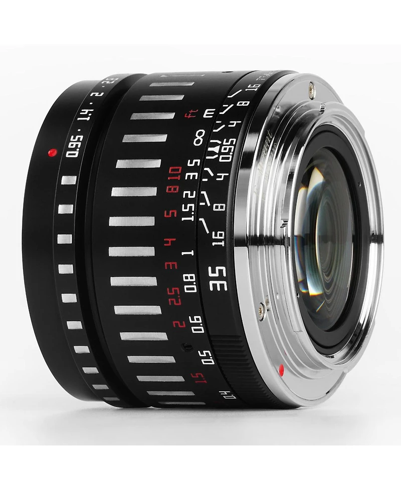 TTArtisan 35mm f/0.95 Lens for Fuji X, Black & Silver