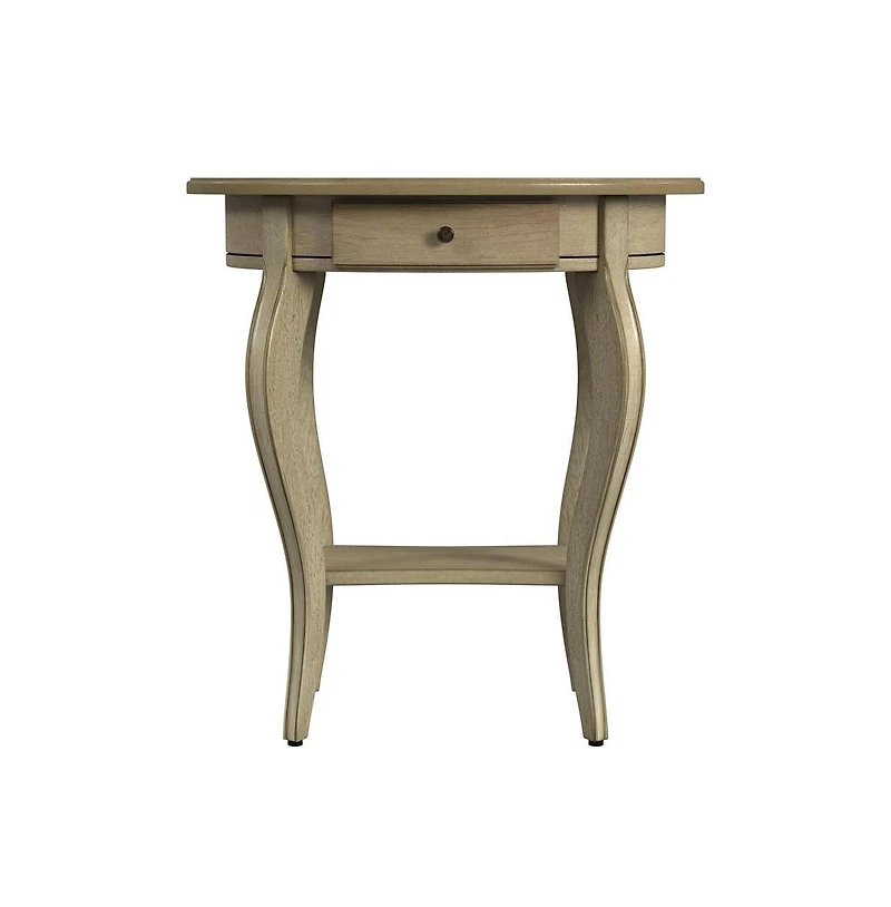 Butler Specialty Jeanette Oval Wood Side Table