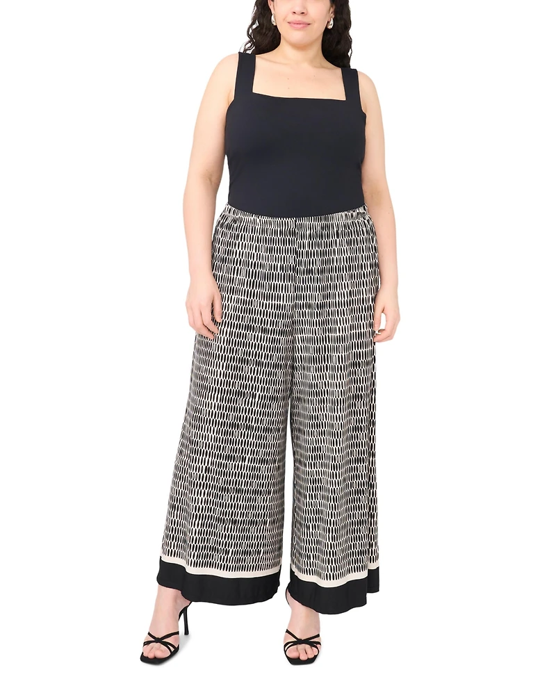Vince Camuto Plus Mid-Rise Pull-On Pants