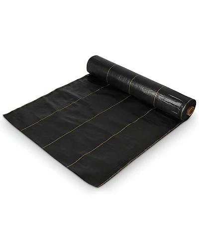 DeWitt Sunbelt 6 Foot Woven Weed Barrier Landscape Fabric Ground Cover, 200 Feet