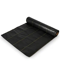 DeWitt Sunbelt 6 Foot Woven Weed Barrier Landscape Fabric Ground Cover, 200 Feet
