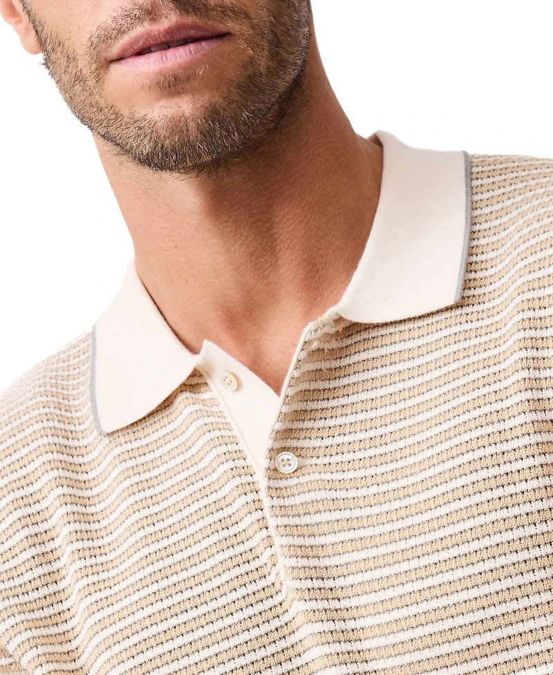 Rodd & Gunn Men's Oyster Island Knit Polo Shirt