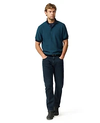 Rodd Gunn Men's Benford Bay Cotton Textured Knit Polo Shirt