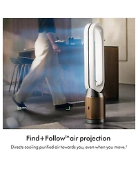 Dyson Find+Follow Purifier Cool | White/Gold