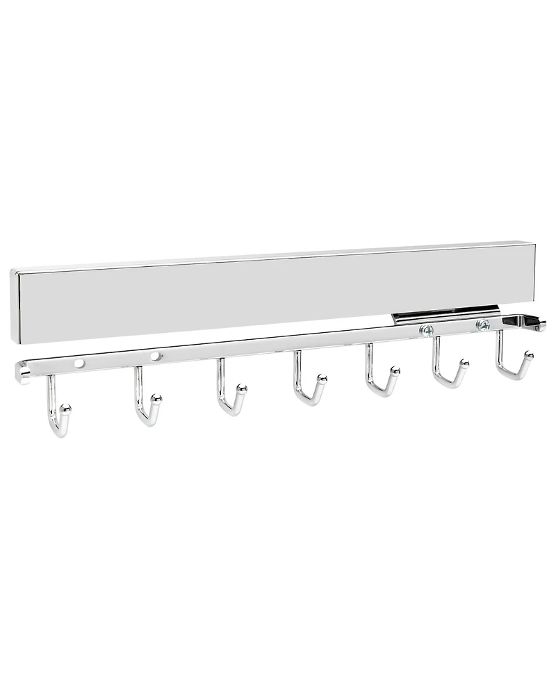 Rev-a-Shelf Sidelines 14" Deluxe Belt Rack Organizer, Chrome, Cbrsl-14-cr-1