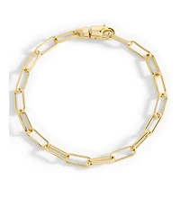 Mint & Lily Open Link Paperclip Chain Bracelet