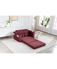 Streamdale Furniture 2-in-1 Convertible Sofa Bed with Pillows