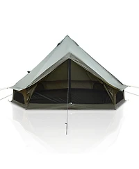 Streamdale Furniture 16.4Feet 4-Season Waterproof Bell Tent with Stove Jack for 10 People