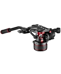 Manfrotto 3-Section Carbon Fiber Twin Leg Tripod with Nitrotech 608 Fluid Video Head and Mid-Level Spreader