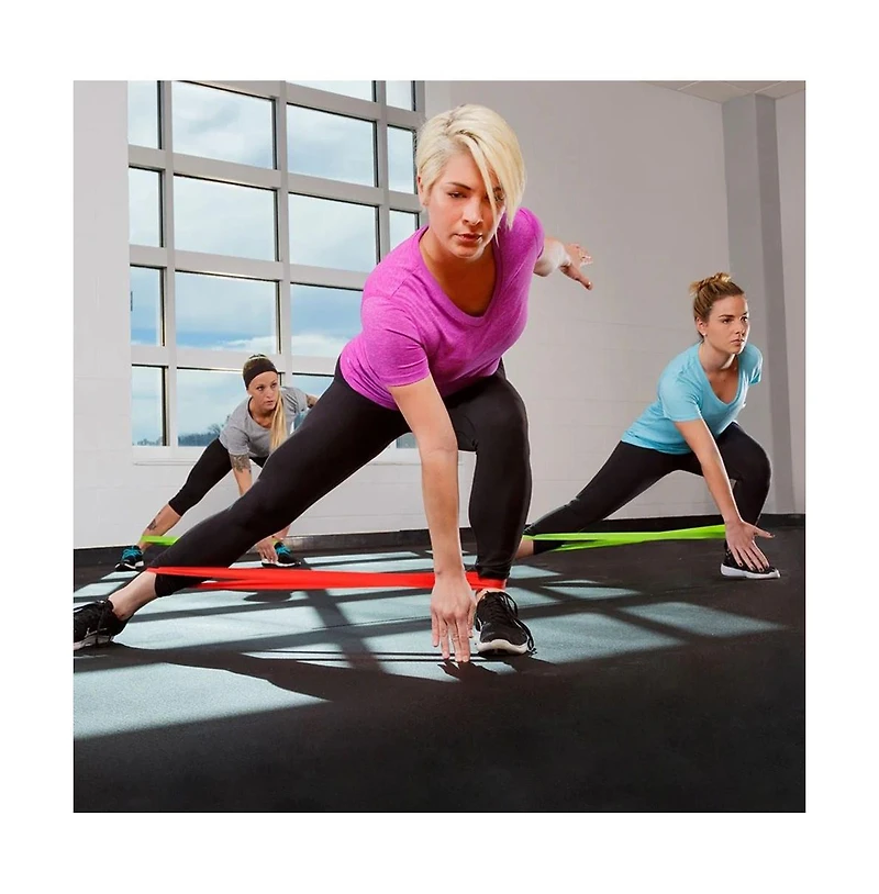 Power Systems 9 Inch Mini Versa Loop Bands 10 Pack, Portable Extra Heavy Resistance Bands