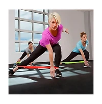Power Systems 9 Inch Mini Versa Loop Bands 10 Pack, Portable Extra Heavy Resistance Bands