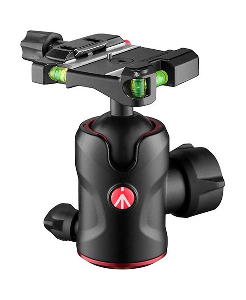 Manfrotto 496 Center Ball Head with Q6 Arca-Type Quick Release Plate and Top Lock