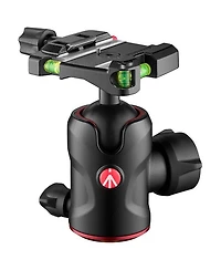 Manfrotto 496 Center Ball Head with Q6 Arca-Type Quick Release Plate and Top Lock