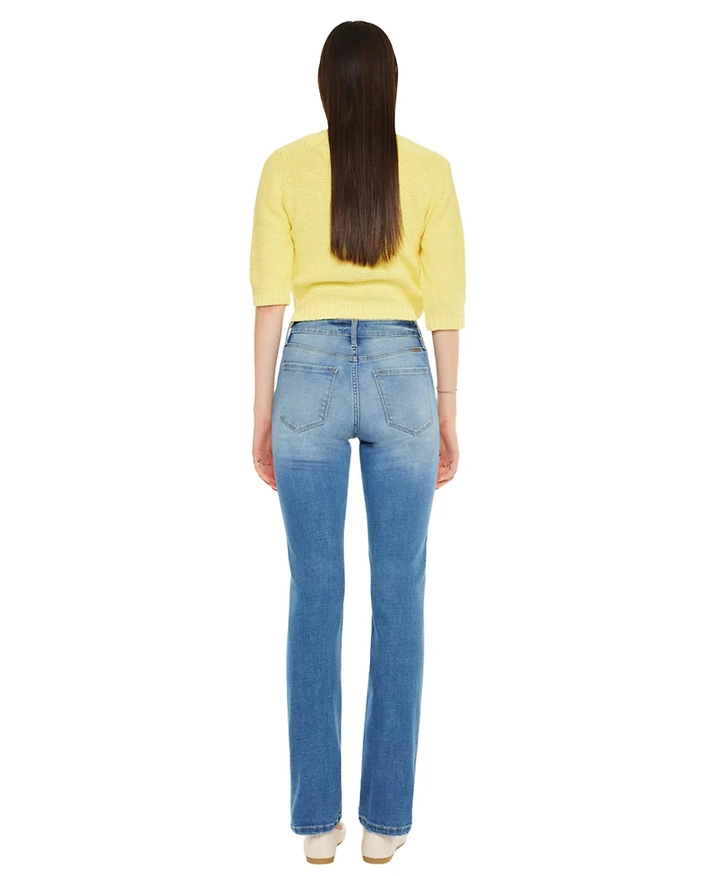 KanCan Women's Diana High Rise Slim Straight Jeans