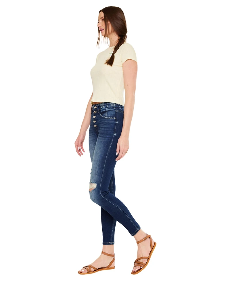KanCan Women's Novah High Rise Super Skinny Jeans
