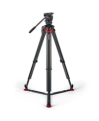 Sachtler aktiv6 Sideload Fluid Head System with flowtech75 Tripod and Ground Spreader