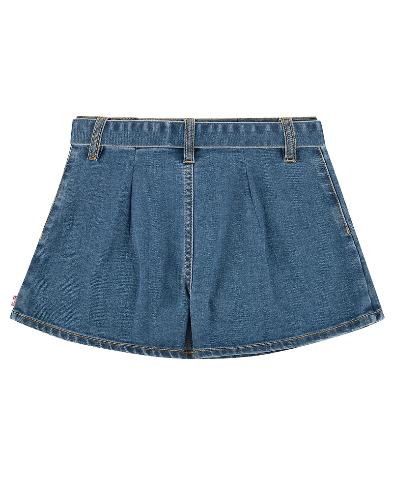 Levi's Girls' 7-16 Pleated Belted Skort