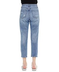 KanCan Women's Bobbie Ultra High Rise Straight Jeans