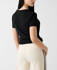 Guess Women's Lunita Crewneck Short-Sleeve T-Shirt