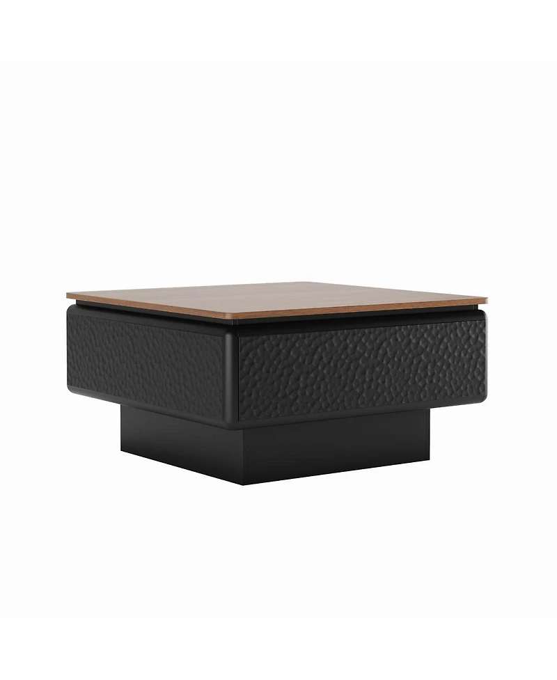 Streamdale Furniture 31" Lift Top Coffee Table with Hidden Storage, Mid-Century Modern
