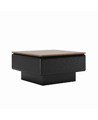 Streamdale Furniture 31" Lift Top Coffee Table with Hidden Storage, Mid-Century Modern