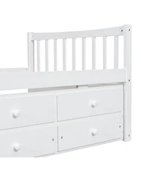 Streamdale Furniture Daybed with Trundle and Drawers