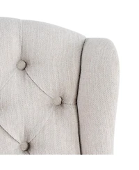 Streamdale Furniture Vienna Tufted Wingback Counter Stools, Set of 2