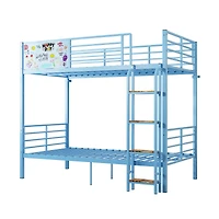 Streamdale Furniture Convertible Metal Bunk Bed for Adults and Kids