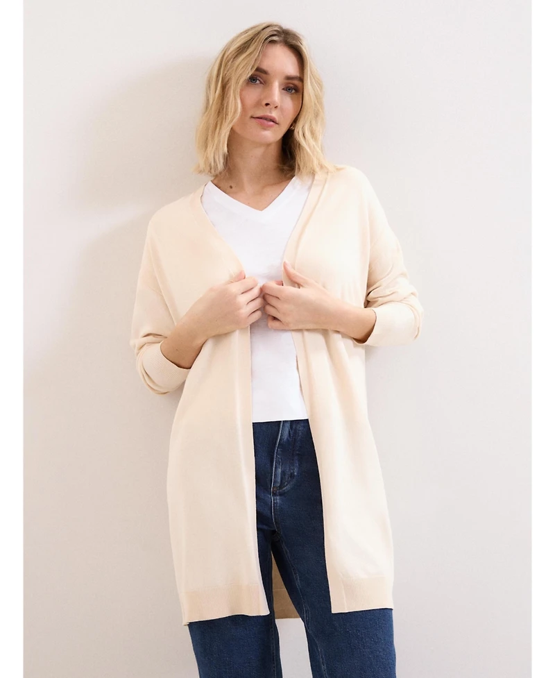 Phase Eight Women's Sabrina Longline Open Front Cardigan