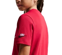 Nike Girls' 7-16 Sportswear Short-Sleeve T-Shirt