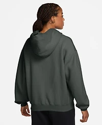Nike Studio Fleece Medium Weight Women's Oversized Full-Zip Hoodie