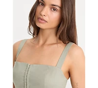 Good American Women's Blend Sleeveless Top
