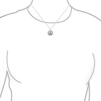 Bling Jewelry Prayer Jesus Medal Pendant Necklace Religious Medallion .925 Sterling Silver
