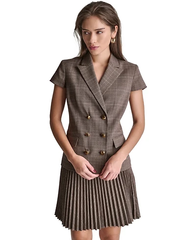 Bcbg Women's Suits Peak Lapel Collar Jacket