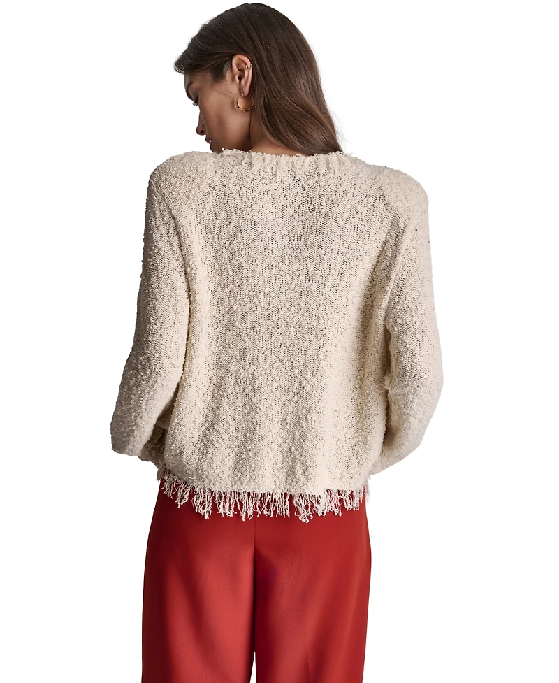 Bcbg Women's Open-Front Long-Sleeve Jacket