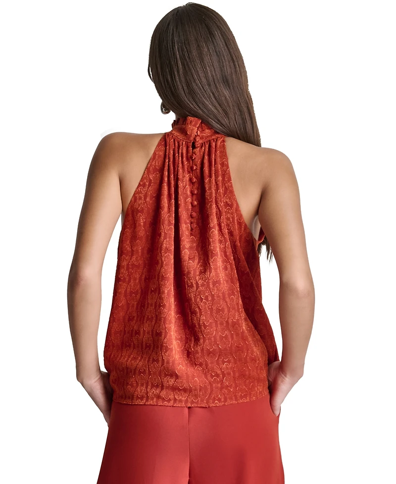 Bcbg Women's Halter Neck Top