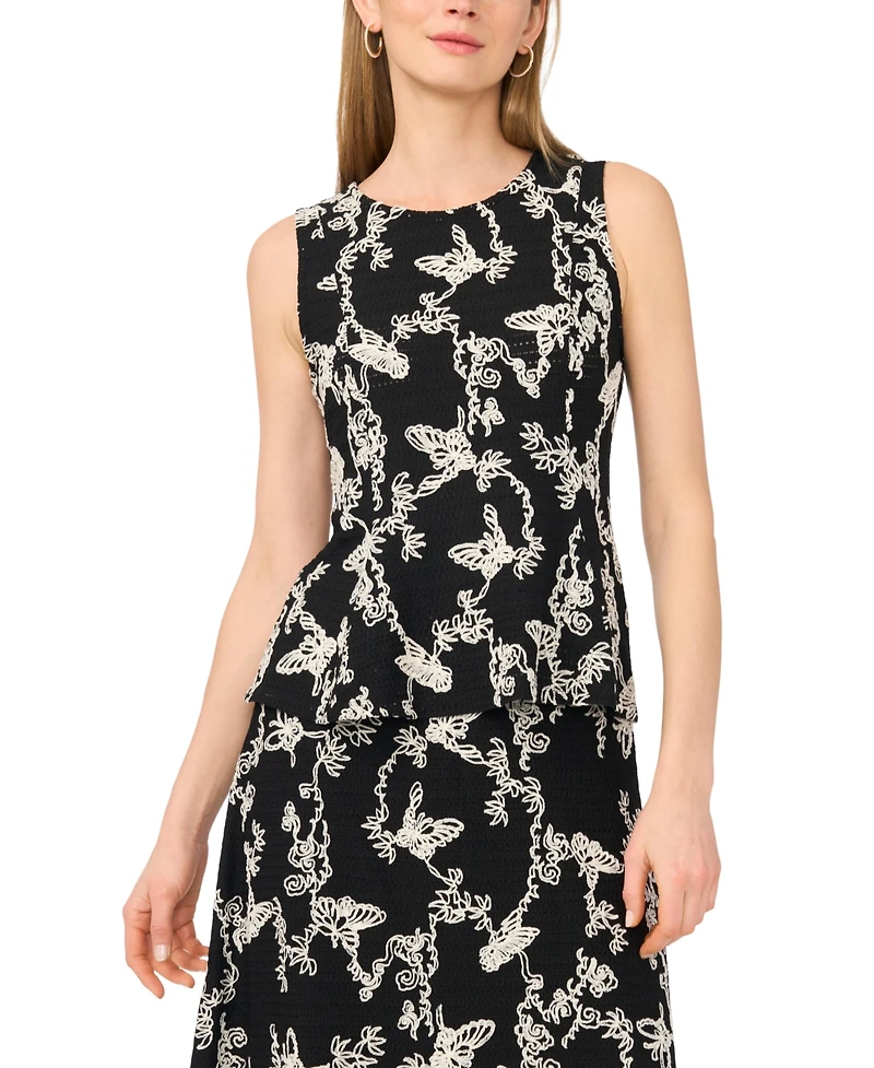 Vince Camuto Women's Printed A-Line Maxi Skirt