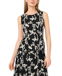Vince Camuto Women's Printed A-Line Maxi Skirt