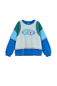 Desigual Boys's Combined sporty sweatshirt