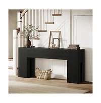 Slickblue 70.8" Wooden Console Table for Sofa or Hallway