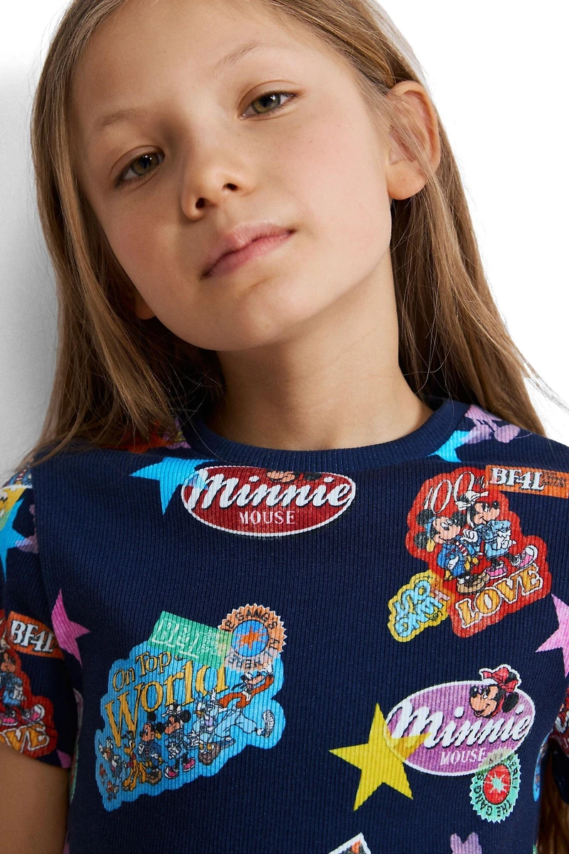 Desigual Girls Girls's Minnie Mouse printed T-shirt