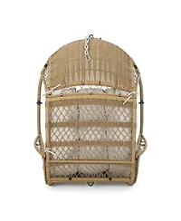 Streamdale Furniture Wicker Hanging Basket Chair with 8' Chain