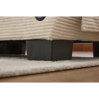 Streamdale Furniture Cloud Modular Sectional Sofa, Deep Seat Corduroy Upholstered Furniture