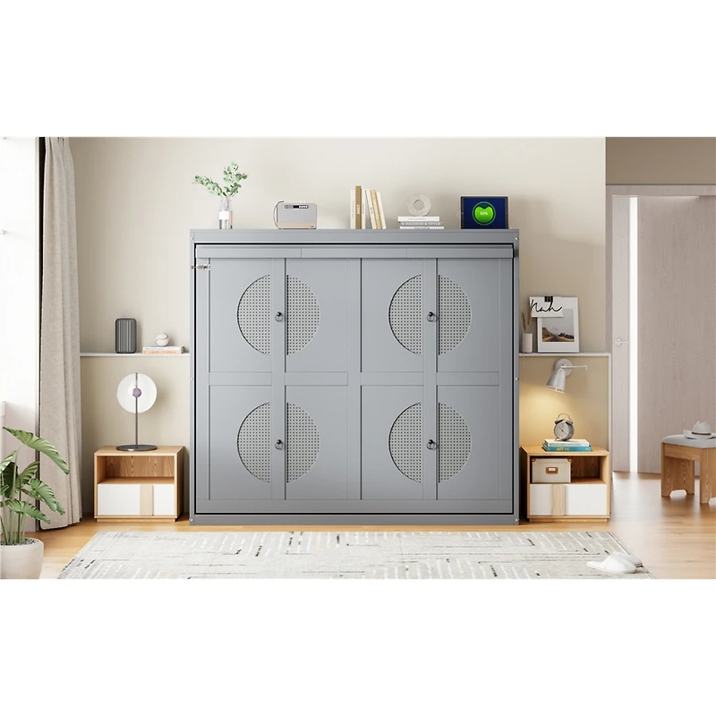 Streamdale Furniture Full Size Murphy Bed Wall Bed