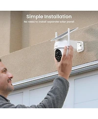 Aosu C9C-2H 2k Security Camera, Outdoor Wireless 2 Camera-Kit