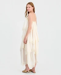 And Now This Women's Tiered Maxi Dress, Macy's Exclusive